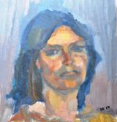 DORIAN LEVINE (20TH CENTURY) PORTRAIT STUDY OF A MAN