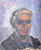 DORIAN LEVINE (20TH CENTURY) PORTRAIT STUDY OF A GENT