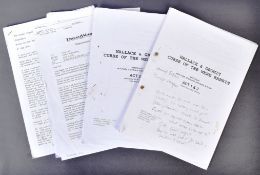 ESTATE OF BOB BAKER - WALLACE & GROMIT - PRODUCTION ITEMS