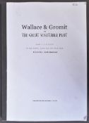 ESTATE OF BOB BAKER - WALLACE & GROMIT - ORIGINAL DRAFT SCRIPT