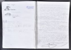 ESTATE OF BOB BAKER - WALLACE & GROMIT - 'IDEAS' BOOK