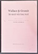 ESTATE OF BOB BAKER - WALLACE & GROMIT - ORIGINAL DRAFT SCRIPT