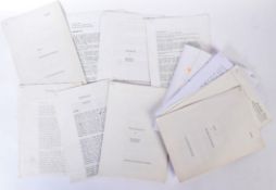 ESTATE OF BOB BAKER - VARIOUS PROJECTS - SCRIPTS & DOCUMENTS