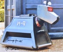 DOCTOR WHO - K9 - JOHN LEESON - AUTOGRAPHED 8X10