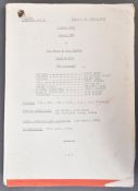 ESTATE OF BOB BAKER - DOCTOR WHO - BAKER'S PERSONAL SCRIPT