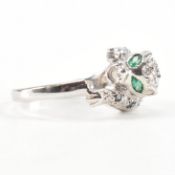 925 SILVER GEM SET PANTHER WRAP AROUND RING