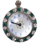 EARLY 20TH CENTURY FRENCH DESK CONVEX BALL CLOCK