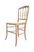 VINTAGE 20TH CENTURY CHIAVARI DINING CHAIR