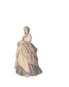 LARGE MID 19TH CENTURY FRENCH LITHOGRAPH FOR LEON-NOEL