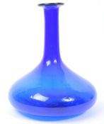 18TH CENTURY GEORGE III BRISTOL BLUE DECANTER