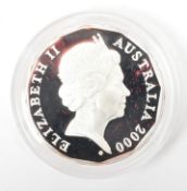 PROOF 999 SILVER FIFTY CENTS COIN & ANOTHER