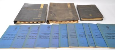 1940S & 1950S WATCH CATALOGUES - OMEGA - JAEGER - PIGUET