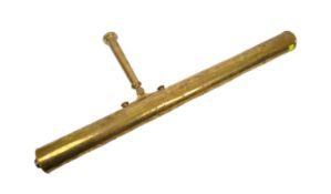 LARGE EARLY 19TH CENTURY BRASS TELESCOPE