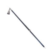 VICTORIAN SILVER PLATED WALL MOUNT CANDLE SNUFFER