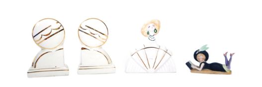 COLLECTION OF TWENTIETH CENTURY ART DECO PORCELAIN