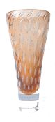 MILAN METELAK FOR HARRACHOV GLASSWORKS - 60S GLASS VASE