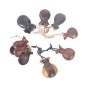 COLLECTION OF ASSORTED WOODEN CASTANETS