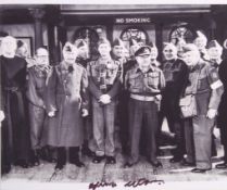 FRANK WILLIAMS - DADS ARMY - AUTOGRAPHED 8X10