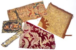 ANTIQUE TEXTILES -18th CENTURY AND LATER SCRAPS