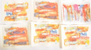 1980S EDITION CONDOR-PRELL G.M.B.H ABSTRACT COLOUR PRINTS