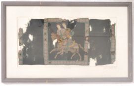 KARINA THOMPSON - 1992 - TEXTILE MEDIEVAL STYLE FRAGMENT