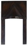 20TH CENTURY ARTS & CRAFTS COPPER FIRE SURROUND