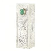 20TH CENTURY CONTINENTAL WHITE METAL LIPSTICK HOLDER