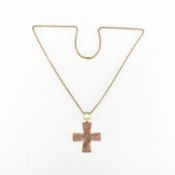 KAREVALA KORU BRONZE 1990S FINISH PENDANT NECKLACE