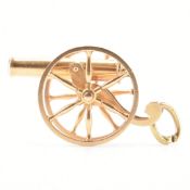 18CT GOLD VICTORIAN CANON CHARM