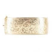 HALLMARKED 9CT GOLD BANGLE BRACELET