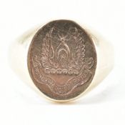 BIRKS GOLD SIGNET RING