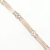 ART DECO 18CT GOLD & PLATINUM BRACELET