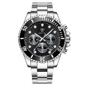 RUCKSTUHL CHRONOGRAPH 8829 STAINLESS STEEL WRISTWATCH