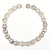 HONG KONG STERLING CHINESE SILVER PANEL BELT