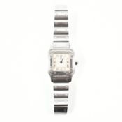 SANTOS DE CARTIER GALBEE WRIST WATCH & BOX