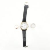 TWO HALLMARKED 9CT GOLD RINGS & TIMEX WATCH