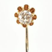 ANTIQUE GOLD & DIAMOND STICK PIN