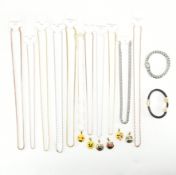LARGE COLLECTION OF ASSORTED COSTUME JEWELLERY