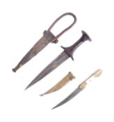 TWO 19TH CENTURY ETHNIC DAGGERS