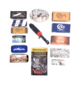 COLLECTION OF ASSORTED KNIVES AND PENKNIVES