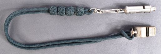 WWI FIRST WORLD WAR TRENCH WHISTLE BY HUDSON & CO