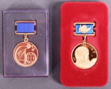 SOVIET RUSSIAN COMMEMORATIVE SPACE EXPLORATION MEDALS