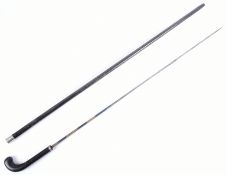 19TH CENTURY VICTORIAN GENTLEMANS SWORD STICK