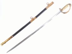 WWII SECOND WORLD WAR GERMAN KRIEGSMARINE OFFICERS SWORD