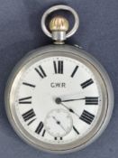 GREAT WESTERN RAILWAY PRE-GROUPING POCKET WATCH