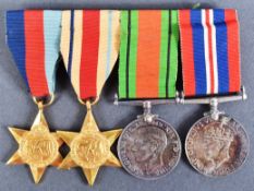 WWII SECOND WORLD WAR MEDALS