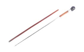 EARLY 20TH CENTURY MASONIC SWORD STICK