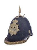 19TH CENTURY VICTORIAN BOER WAR ERA CONNAUGHT RANGERS HELMET