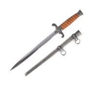 SECOND WORLD WAR GERMAN THIRD REICH ARMY OFFICER'S DAGGER