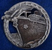 WWII SECOND WORLD WAR GERMAN NAVY BLOCKADE RUNNERS BADGE
